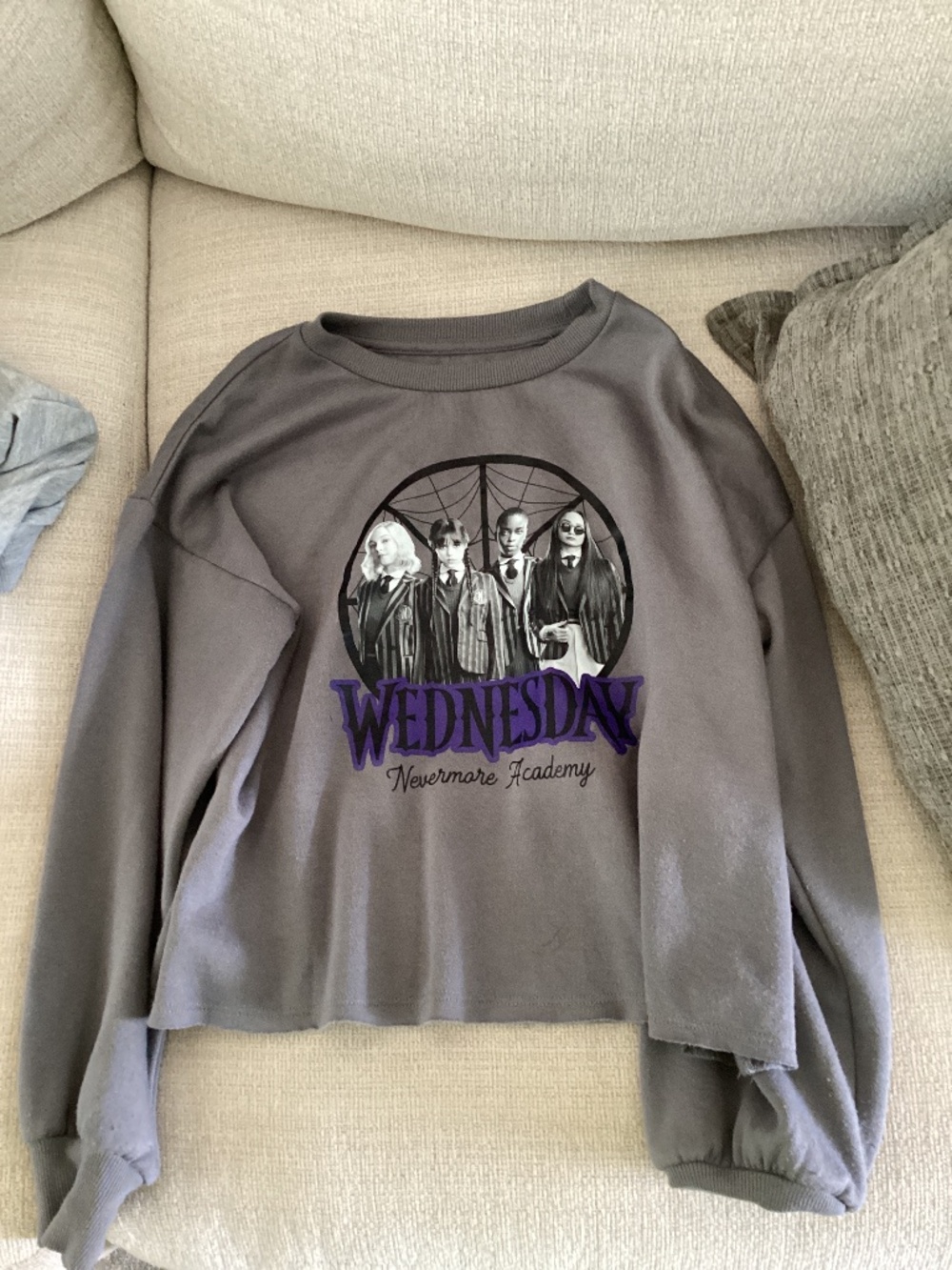 Wednesday Addams sweatshirt